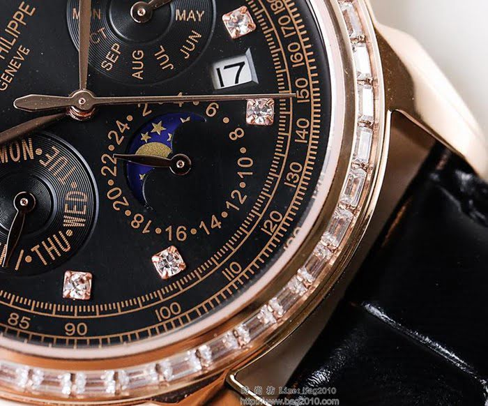 百達翡麗PATEK PHILPPE LS精品 2018新款 進口9100多功能機芯 超強防水 男士高端腕表  wssb3960